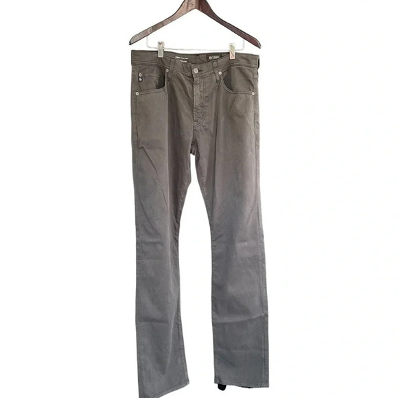 AG Adriano Goldschmied Everett Slim Straight Jeans Dark Gray 34x34 - Picture 3 of 11
